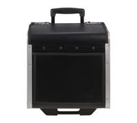 Alassio Transportkoffer für 5 Ordner Trolley mit Rollen Griffe Aktentrolley Aktenkoffer 45049 - Synthetisches Material 45049