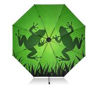 ALAZA Faltbarer Regenschirm, kompakt, Reiseschirm, automatisches Öffnen und Schließen für Regen, winddicht, UV-Schutz, groß, tragbar
