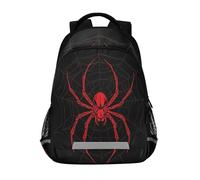 ALAZA Laptop-Rucksack mit Brustgurt, Spinnen-Schulrucksack, Reise-Wanderrucksack für Jungen, Mädchen, Teenager, Erwachsene, Rucksack, Rucksack, Spider I17037, One Size, Rucksack Backpacks