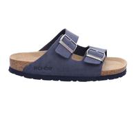 Rohde Alba 5631 Damen Pantoletten Clogs Weite G , Größe:38 EU, Farbe:Blau
