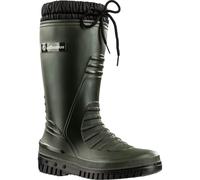 ALBATROS ARKTIS Winter Gummistiefel gefüttert - Größe 41 - wasserdichte Regenstiefel Damen und Herren - hohe Stiefel für Garten, Wald, Stall & als Jagd Schuhe - Outdoor Schuhe warm - grün