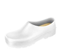 ALBATROS PURCEL Profi Clogs Unisex Weiss Gr. 36 - wasserdichter Freizeit- und Praxisschuh für Herren und Damen mit Kork Fußbett