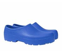 ALBATROS PURCEL Profi Gartenclogs - wasserdichte Damen & Herren Clogs & Pantoletten für Garten, Arbeit & Zuhause - rutschfeste Gartenschuhe mit anatomischem Kork-Fußbett - Blau - Größe 42