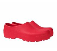 ALBATROS PURCEL Profi Gartenclogs - wasserdichte Damen & Herren Clogs & Pantoletten für Garten, Arbeit & Zuhause - rutschfeste Gartenschuhe mit anatomischem Kork-Fußbett - Rot - Größe 40