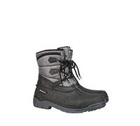 albatros Schnürstiefel TORONTO GREY, gefüttert, schwarz/grau, Größe 40