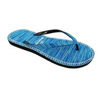 Albert & Javier Colina Sanz - BRASILERAS Damen Sandalen mit Rutschfester Sohle bequem Schuhe Strand/Schwimmbad/Stadt blau 41/42 EU