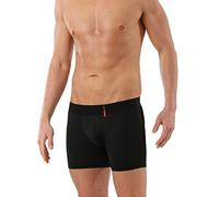 Albert Kreuz Eng anliegende Boxershorts Retropants Slipboxer Retroshorts aus Mikrofaser atmungsaktiv schwarz 4/S