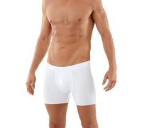Albert Kreuz Herren Lasercut nahtlos Clean Cut Retroshorts aus Baumwolle Elastan weiß 6/L