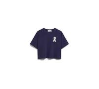 ALBERTARAA T-SHIRT | 100% Bio-Baumwolle - blau (XS)