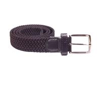 Alberto 8372 Damen Flecht Gürtel navy 90 90