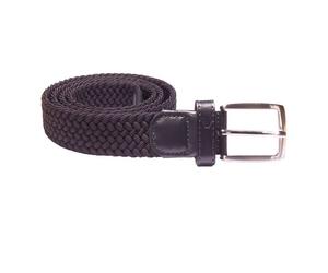 Alberto 8372 Damen Flecht Gürtel navy 90 90