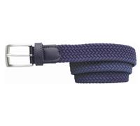 Alberto Basic Flechtgürtel Damen, navy 100