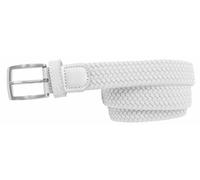 Alberto Basic Flechtgürtel Damen, white 90