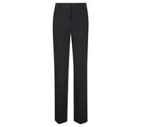 Alberto Biani - Straight Leg Trousers With Regular Waist - Größe 40 - schwarz