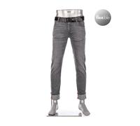 Alberto Bike Jeans Herren Baumwolle grau, 30/34