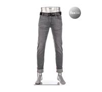 Alberto Bike Jeans Herren Baumwolle grau, 38/34