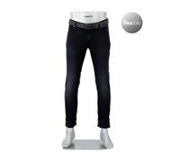 Alberto Bike Jeans Herren Slim Fits Baumwoll-Stretch grau, 38/34