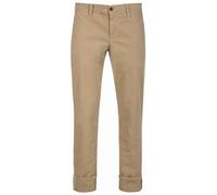 Alberto Bike Regular Fit Chino beige, Einfarbig