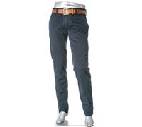 Alberto Chino Herren Regular Fit Cotton blau, 29/32