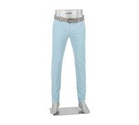 Alberto Herren Hose Chino Rob, Slim Fit, Pima Baumwolle-TencelT, hellblau, 33/30