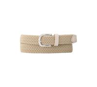 Alberto 8372 Damen Flecht Gürtel beige - 90 90