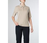 Alberto Damen Polo-Shirt Cora - Cool Comfort beige, 44 (XXL)