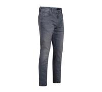 Alberto Herren Jeans Bike, Regular Fit, Baumwolle T400® 10oz, graphit grau, 32/32