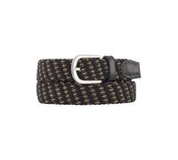 Alberto Golf Gürtel Herren Textil schwarz, 80 CM (30 INCH)