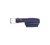 Alberto Basic Flechtgürtel Damen, navy 105