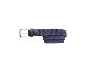 Alberto Golf Slim Fit Gürtel dunkelblau, Einfarbig