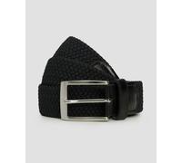 Alberto Gürtel Basic Braided Herrengürtel In Schwarz 1008330-999 Schwarz 105