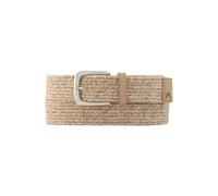 Alberto Tapered Fit Gürtel beige, Einfarbig