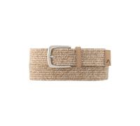 Alberto Tapered Fit Gürtel beige, Einfarbig