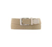 Alberto Gürtel Herren Textil beige, 85 CM (31 INCH)