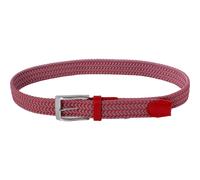 Alberto Gürtel Multicolor Braided, rot