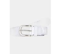 Alberto Narrow Braided Gürtel Damen weiß 95cm