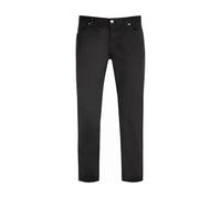 Alberto Herren Jeans Pipe, Regular Fit, Baumwoll-Stretch 9oz, schwarz, 33/30