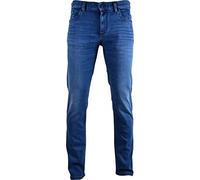 ALBERTO - Herren 5-Pocket Jeans Regular Fit (1572 4817), Größe:W35/L32, Farbe:Navy (898)