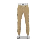 Alberto Cargohose Herren Slim Fit Cord beige, 35/30