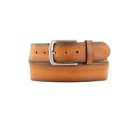 Alberto Herren Gürtel beige, Breite ca. 4,5 cm cognac, 95 CM (33 INCH)