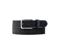 Alberto Herren Gürtel nachtblau, Breite ca. 3,5 cm, kürzbar, 90 CM (32 INCH)