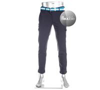 Alberto Herren Hose Bike-Clay, Slim Fit, Revolutional®, navy blau, 31/30