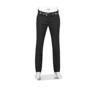 Alberto Herren Hose Ceramica®, Lou-J, Regular Fit, Mikrofaser-Stretch, anthrazit meliert grau, 32/36