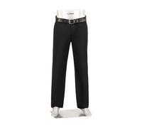 Alberto Herren Hose Ceramica®, Luis, Wide Fit, Gabardine, schwarz, 33/34