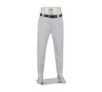 Alberto Herren Hose Ceramica®, Mike, Tapered Fit, Gabardine cropped, grau, 34/36