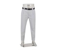 Alberto Herren Hose Ceramica®, Mike, Tapered Fit, Gabardine cropped, grau, 38/34