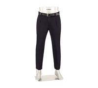 Alberto Herren Hose Ceramica®, Mike, Tapered Fit, Gabardine cropped, navy blau, 40/32
