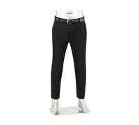 Alberto Herren Hose Ceramica®, Mike, Tapered Fit, Gabardine cropped, schwarz, 38/34