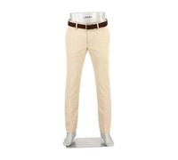 Alberto Herren Hose Ceramica®, Rob, Slim Fit, Woll-Mix, beige meliert, 36/30