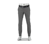 Alberto Herren Hose Chino Rob, Slim Fit, Ceramica®, grau meliert, 33/32